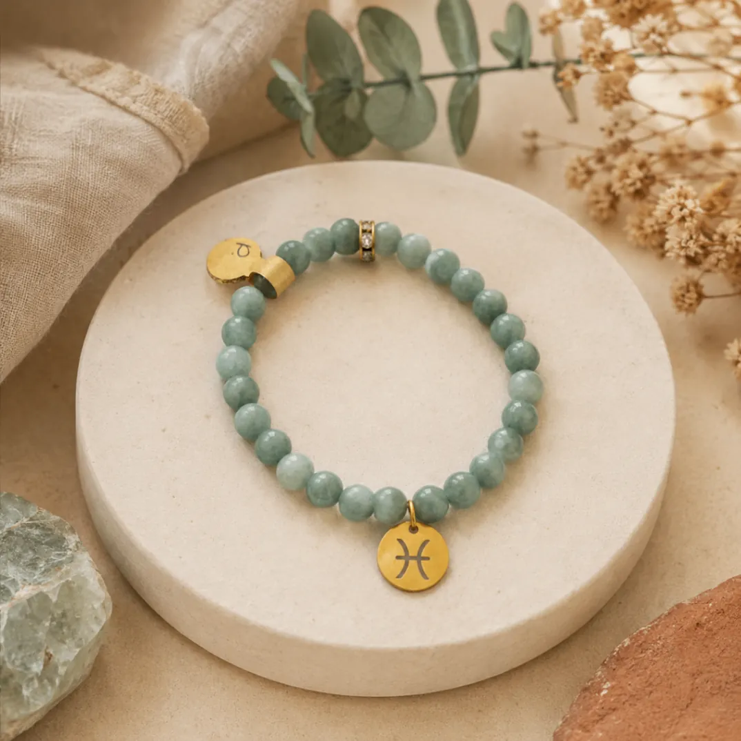 Bracelet Astro Poisson — calcédoine
